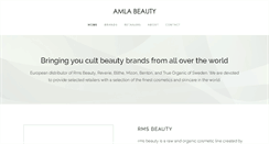 Desktop Screenshot of amlabeauty.com